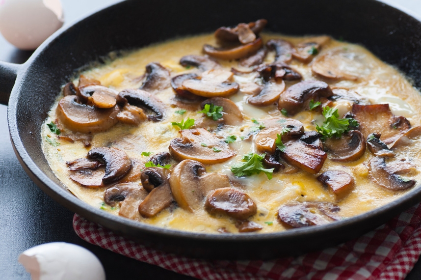 Mantarlı Omlet